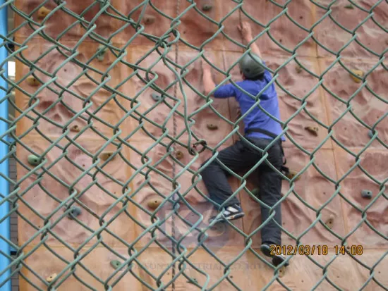 75x75mm Diamond Mesh Fence Roll Pvc Chain Link Fence Rhombic Gabion Wire Mesh