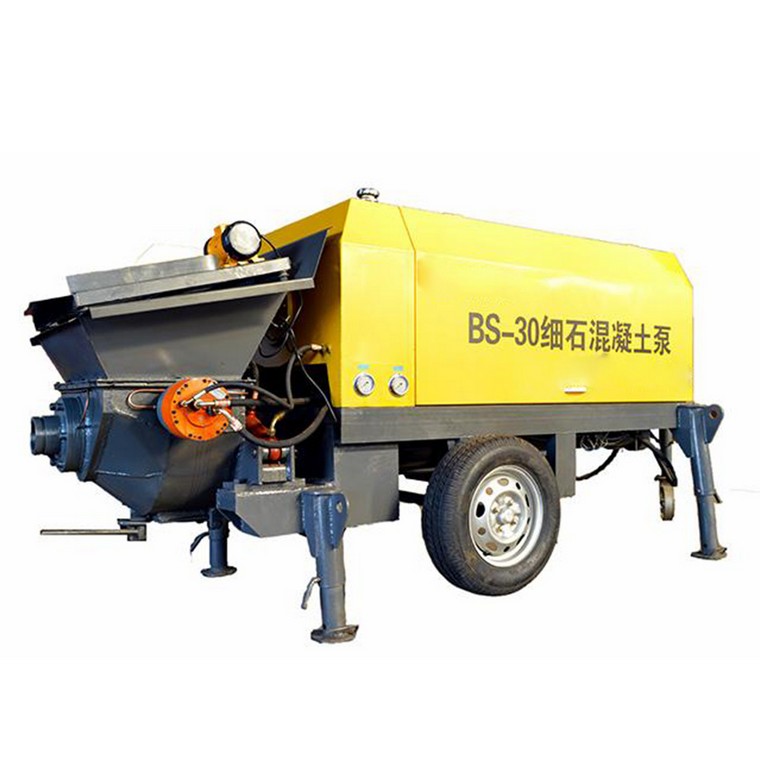 Convenient For Disassembly Hbt40/8/45 Diesel Large Hydraulic Tank Volume Concrete Pump