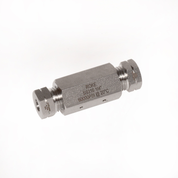 SS316 Stainless Steel Ultra High Pressure Coupling 60000psi 1/4 Inch Hydraulic Fitting