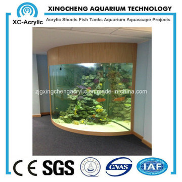 Quarter Acrylic Fish Tank/Aquarium