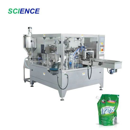 Automatic Vertical Shampoo/Paste Rotary Packing Machine