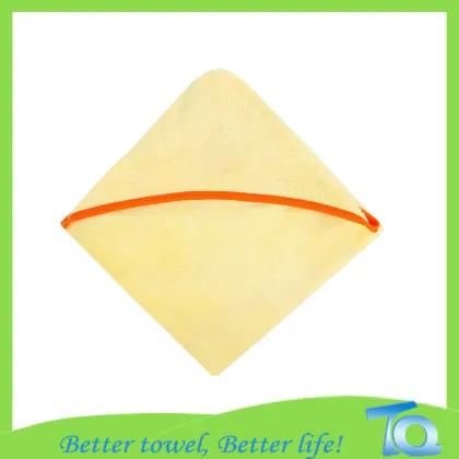 100% Terry Bamboo Fiber Baby Hooded Towel