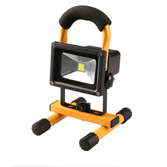 IP65 Outdoor Rechargeable COB Flood Light - 10W to 50W LED Portable Warm White Housing