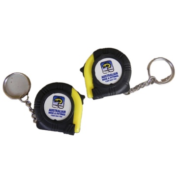 Hot Sale Promotional Mini 1m Measuring Tape Gift Key Chains