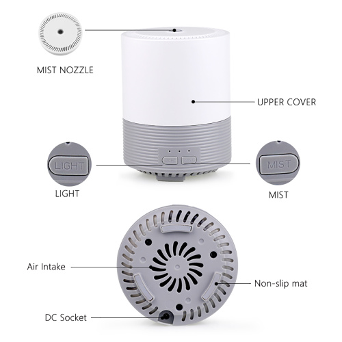 3MHZ 5W PP ABS Easy to Clean Humidifier