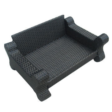 Wicker Pet Bed with Aluminum Frame, Customized Sizes and Designs Welcomed