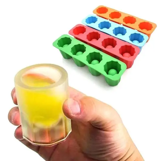 Ice Tray Cup Mold Ice Shot Glasses Mould