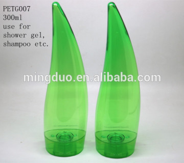 300ml aloe shape shower gel bottle PETG bottle