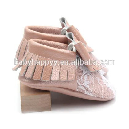 Wholesale shoes baby moccasins lace baby shoes leather cute shoes for baby