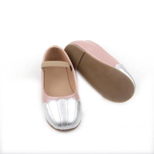 Baby Shoes Fashion Children Gorgeous Shining Shell Baby Girls Dress Shoes Supplier