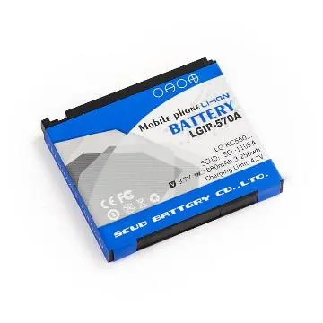 SCUD hot cell phone battery for LG KC550,LGIP-550A