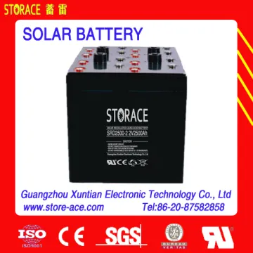 2v 2500ah industrial stationary battery (24v battery)