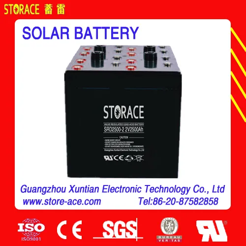 2v 2500ah industrial stationary battery (24v battery)