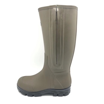 ATM التخصيص الركبة عالية الرجال Gumboot المطاط السلامة ولينغتون التمهيد النيوبرين الصيد Gumboot أحذية الوحل