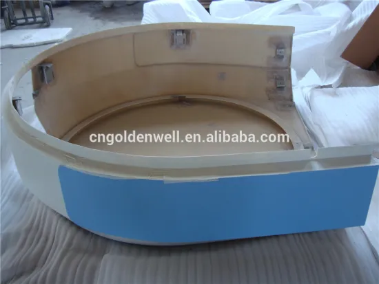 MRI scanner fiberglass shell, gelcoat equipment enclosure