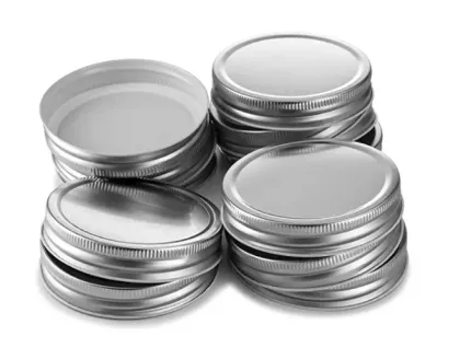 Tinplate fruit can lids