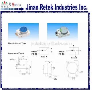 TMDF series defrost timer as refrigerator parts