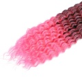 FR 11 Zweifarbige Ombre-Synthetik-Faux-Locs