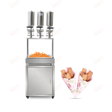 Nhà sản xuất churros công nghiệp với máy phụ