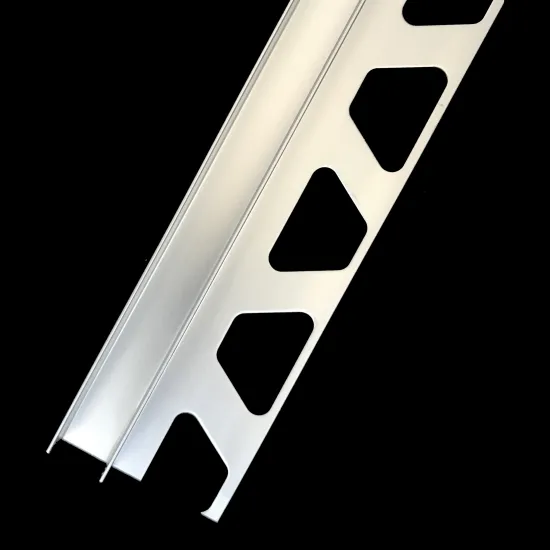 Aluminium Double-Sided Tile Trim for Seamless Edges