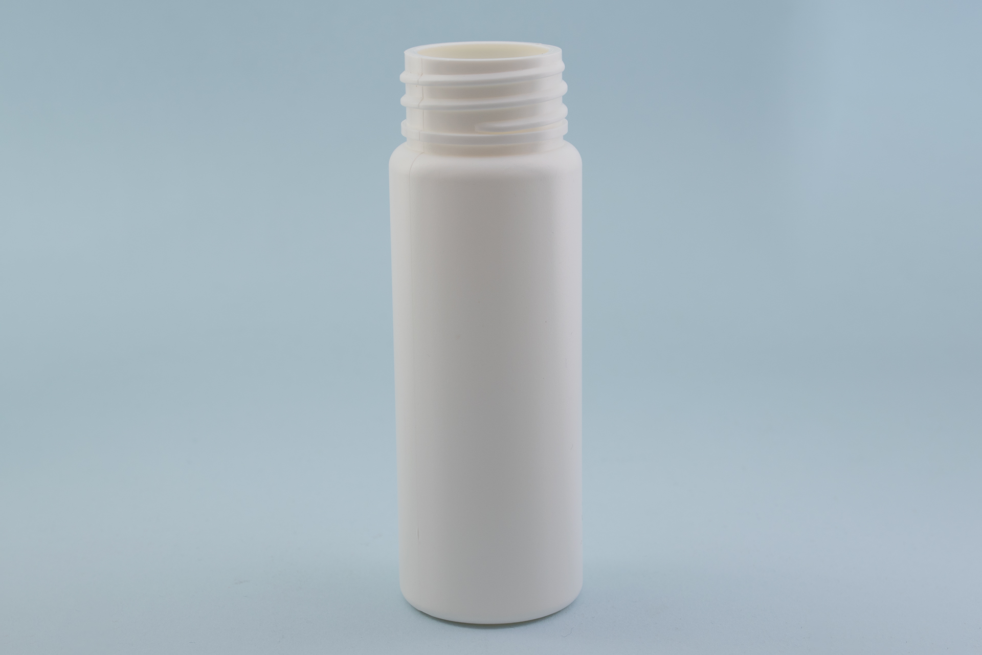 70ml White HDPE Cylinder Bottle With 30mm Neck