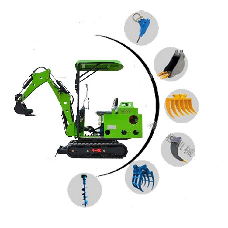 Factory Sale Ce Certified 800kg Mini Digger