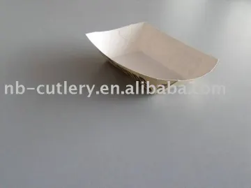 disposable paper fries tray