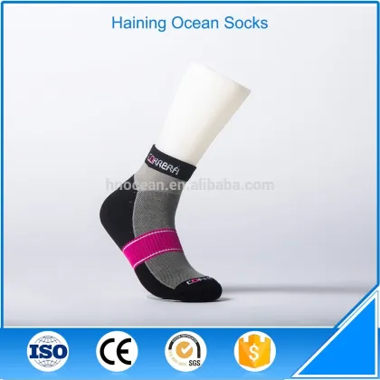 Sports leisure style fancy winter compression cycling socks