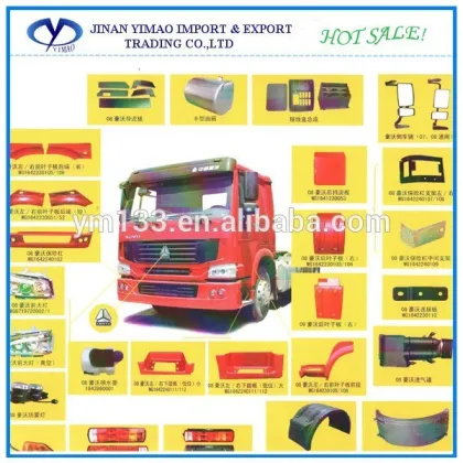 Sinotruk trucks parts howo truck parts truck body parts Standard cabin assy HOWO HW70