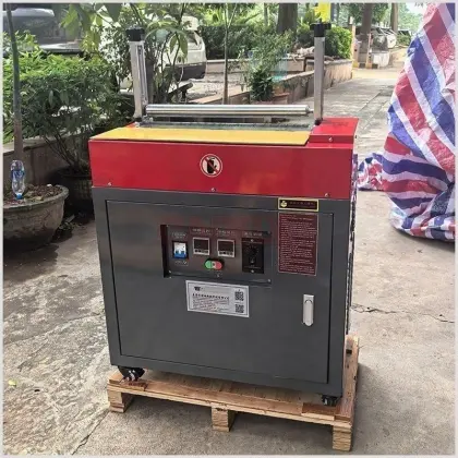 Hot Melt Glue Roller Glue Machine Leather Hot Melt Glue Machine Gluing Machine DL-7522