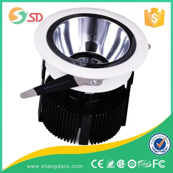 5 inch recessed dull polish down light hot sale 12 watt modern SMD led downlights