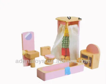mini furniture for doll house-Wooden kids furniture