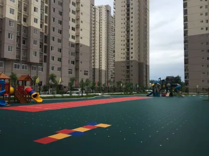 Outdoor Playground Floor Interlock Mat