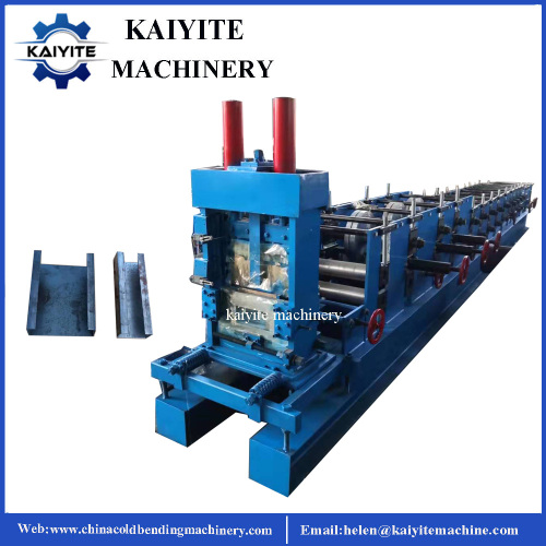 Automatic C Purlin Roll Forming Machine For Philippines