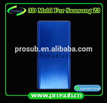 3D sublimation mobile phone case cover plastic injection mould for SFM- Samsung Z3