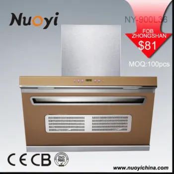 European Auto-clean Glass Kitchen Chimney Cooking Range Hood