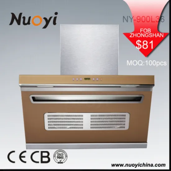 European Auto-clean Glass Kitchen Chimney Cooking Range Hood