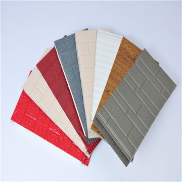 Polyurethane wood Insulated Decorative Metal Siding