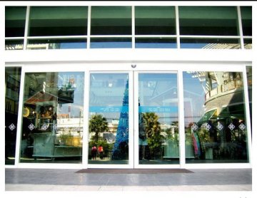 commercial automatic sliding door