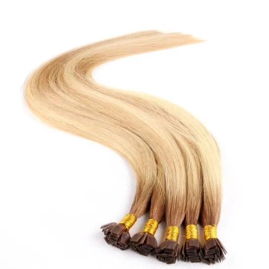 Last 12 Months Harmony Hot Selling 22" Double Drawn Virgin Brazilian Hair 100% Cuticle Flat Tip Hair Extensions Remy Tip Hair