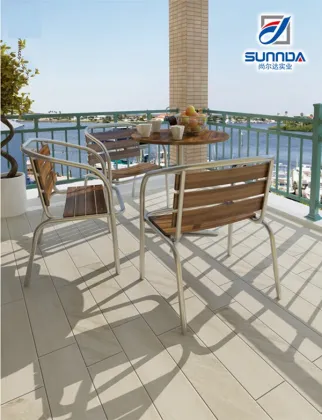 2016 Anti-slip Solid floor tile, Wood Decking Tile for open balcony, wooden look floor tile