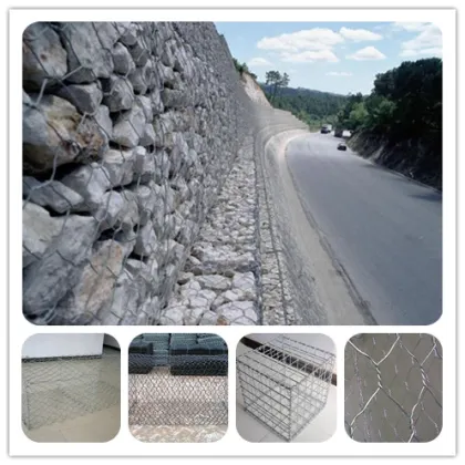 Galvanized Gabion Retaining Wall