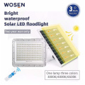 Puissant voyant solaire à LED extérieur pour le jardin