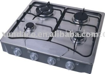 four burners European table cook gas stove