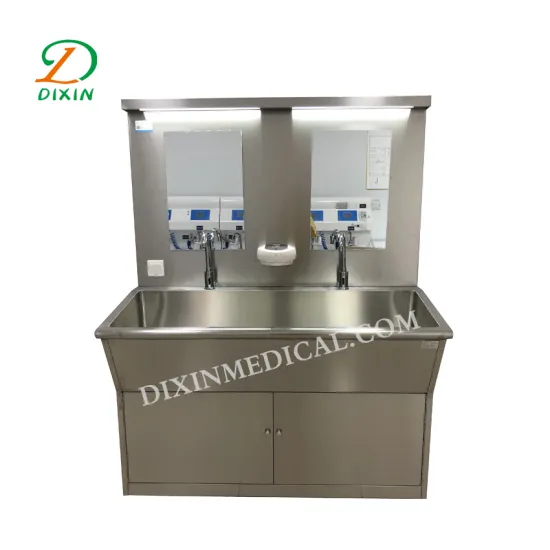 Tow Person Medical Sterile Room Stainless Steel Sink