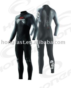 3mm SBR SCR CR neoprene men's long sleeves wetsuits