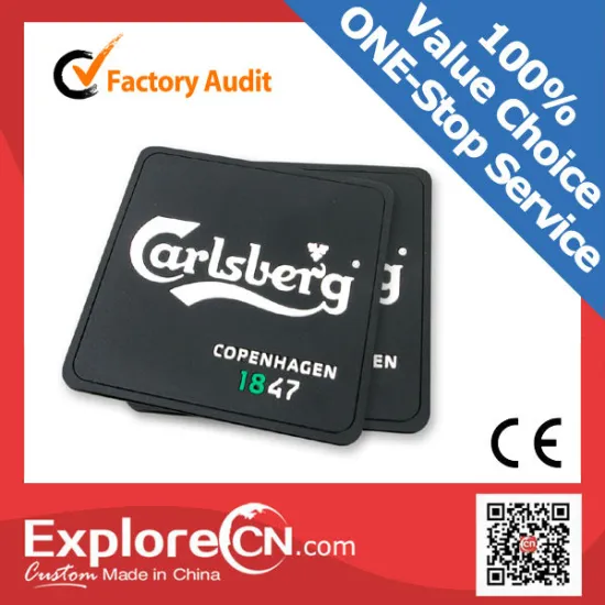 Hot Sale Eco-friendly PVC Coaster