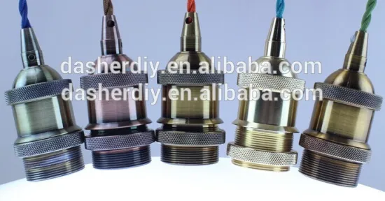 China supplier New modern metal lampholder/ pendant light lampholder sets