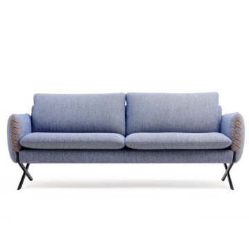 Shunde Manufacturer Hot Sales: Modern Cheap 3 Seater Chesterfield Hotel Furniture Fabric Upholstery Sofa