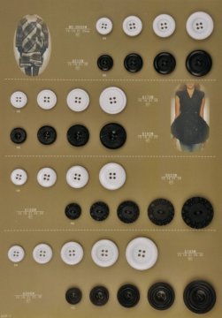 Fashionable Plastic Nylon Button